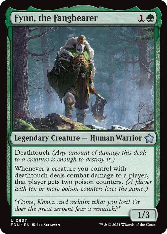 Image for Fynn, the Fangbearer (637) - Magic: The Gathering