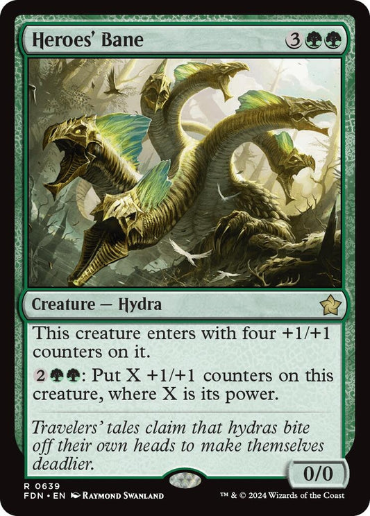 Image for Heroes' Bane (639) - Magic: The Gathering