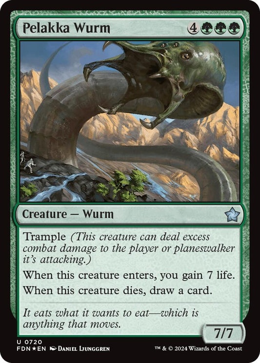 Image for Pelakka Wurm (720) - Magic: The Gathering
