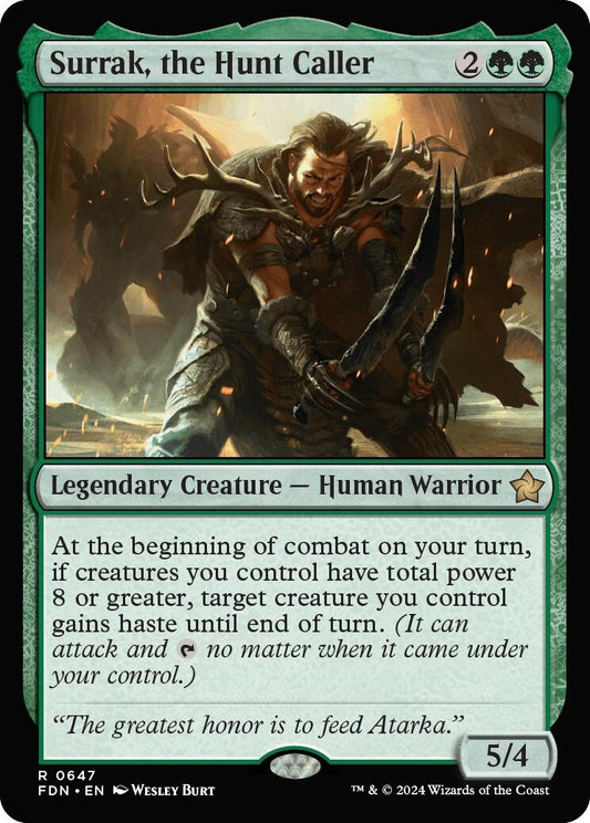 Image for Surrak, the Hunt Caller (647) - Magic: The Gathering