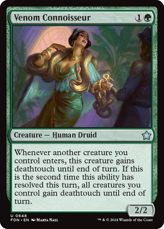 Image for Venom Connoisseur (648) - Magic: The Gathering