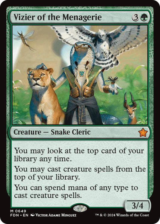 Image for Vizier of the Menagerie (649) - Magic: The Gathering