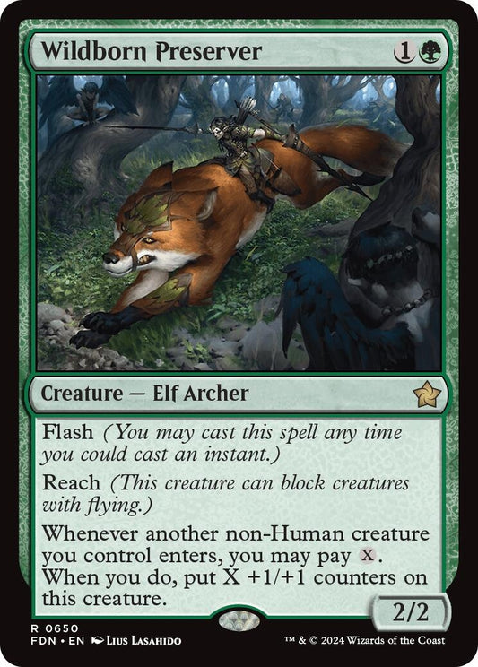 Image for Wildborn Preserver (650) - Magic: The Gathering