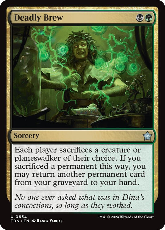 Image for Deadly Brew (654) - Magic: The Gathering