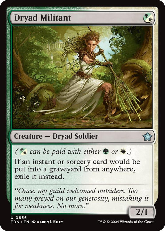 Image for Dryad Militant (656) - Magic: The Gathering