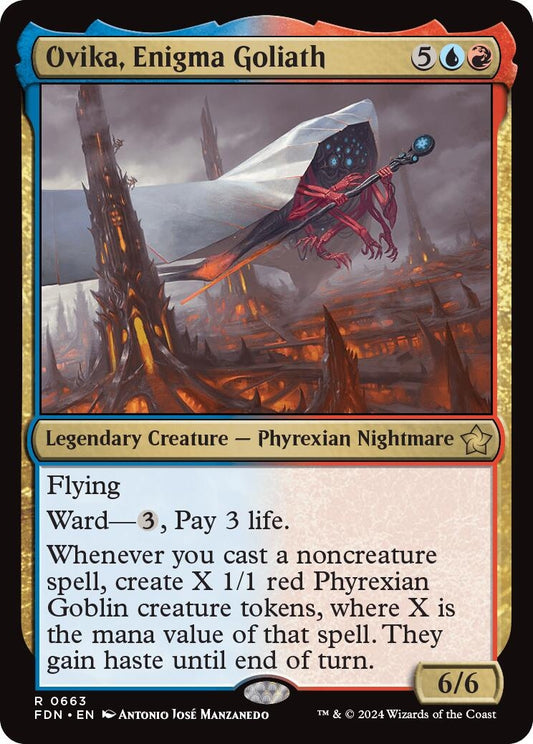 Image for Ovika, Enigma Goliath (663) - Magic: The Gathering