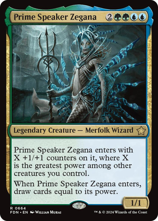Image for Prime Speaker Zegana (664) - Magic: The Gathering