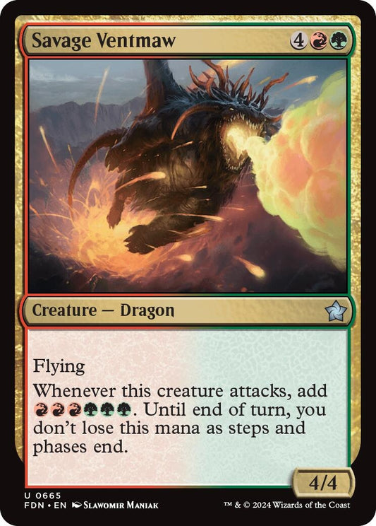 Image for Savage Ventmaw (665) - Magic: The Gathering
