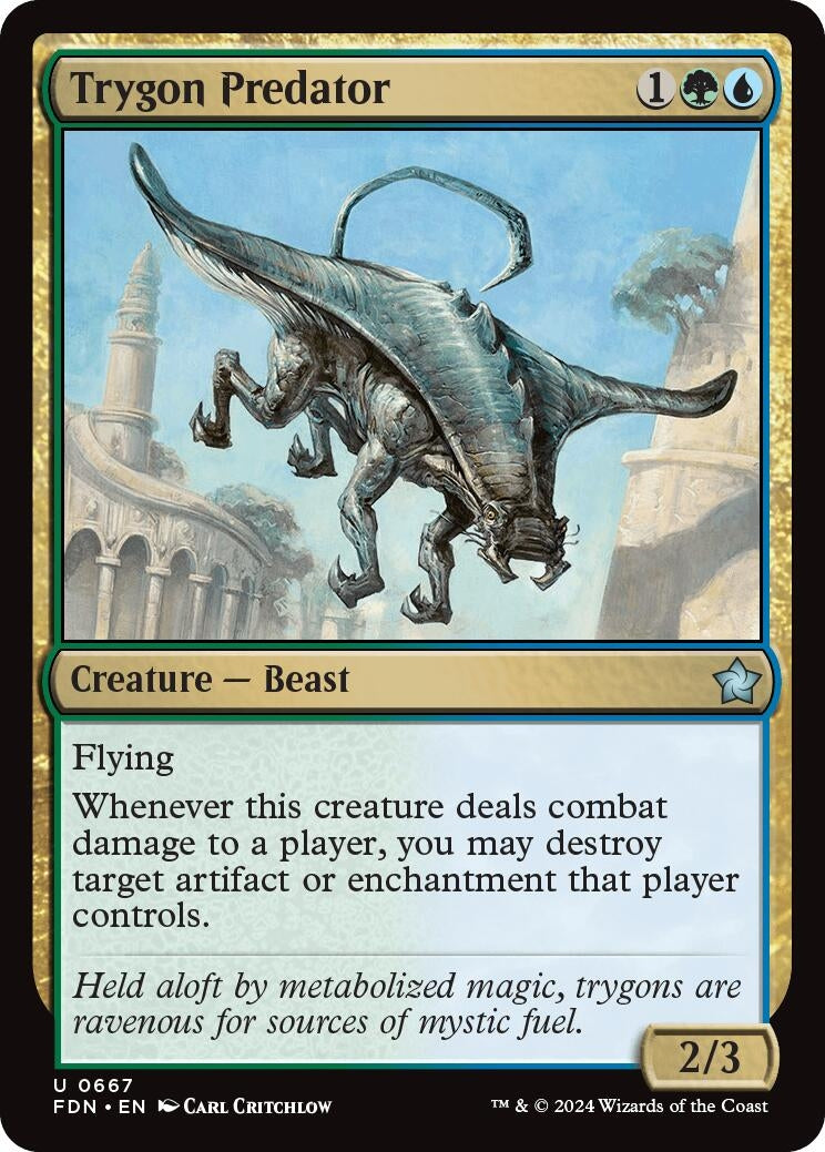 Image for Trygon Predator (667) - Magic: The Gathering