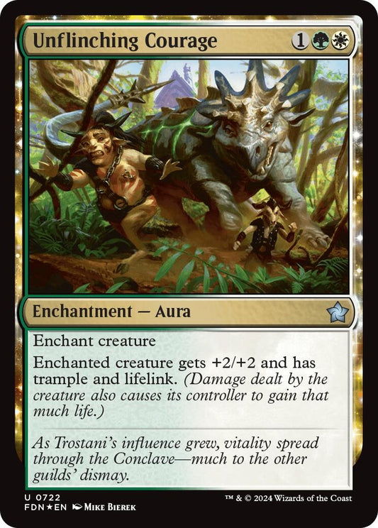 Image for Unflinching Courage (722) - Magic: The Gathering
