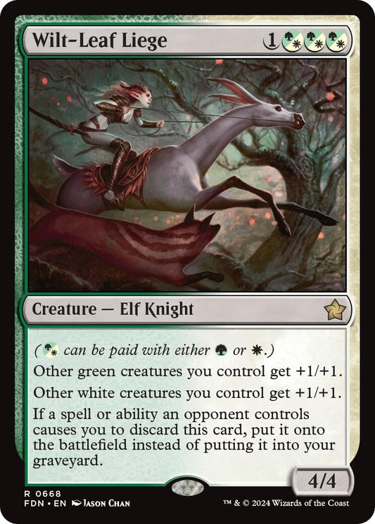 Image for Wilt-Leaf Liege (668) - Magic: The Gathering
