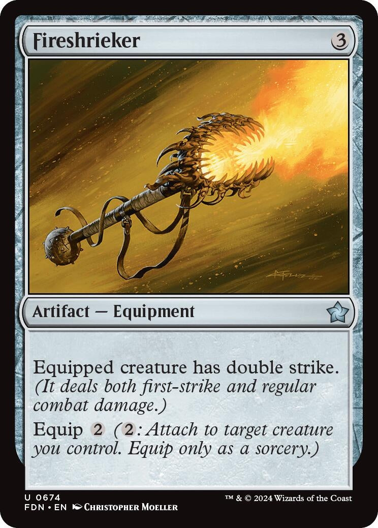 Image for Fireshrieker (674) - Magic: The Gathering
