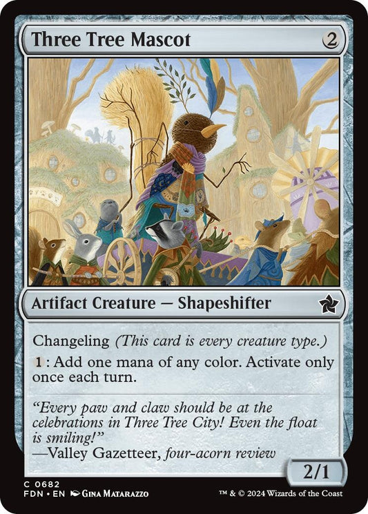 Image for Three Tree Mascot (682) - Magic: The Gathering
