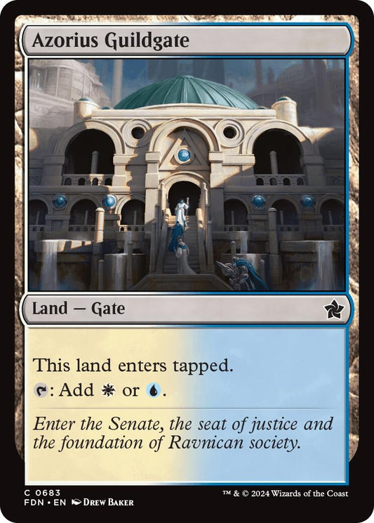 Image for Azorius Guildgate (683) - Magic: The Gathering