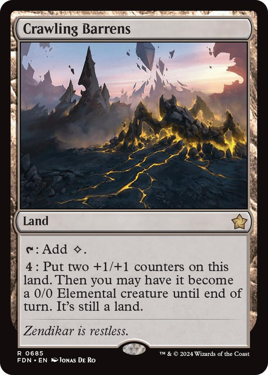 Image for Crawling Barrens (685) - Magic: The Gathering