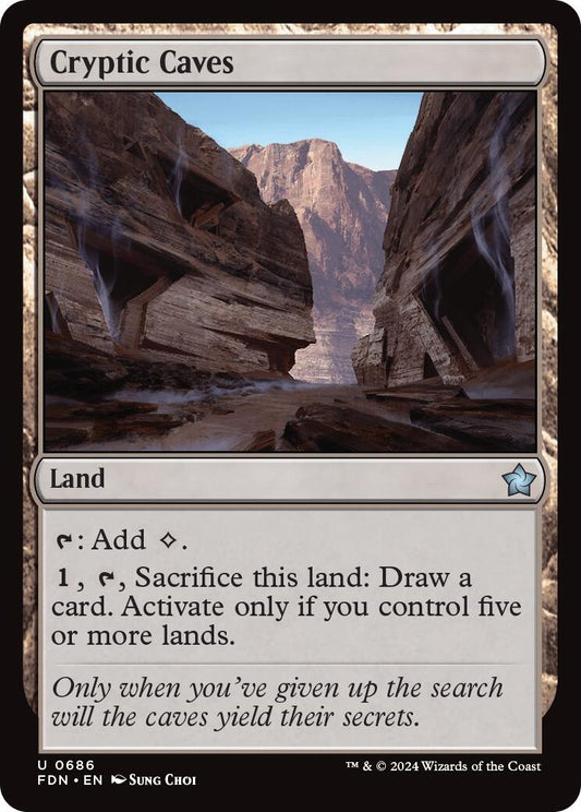 Image for Cryptic Caves (686) - Magic: The Gathering