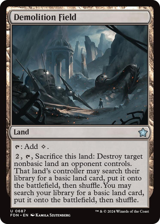 Image for Demolition Field (687) - Magic: The Gathering