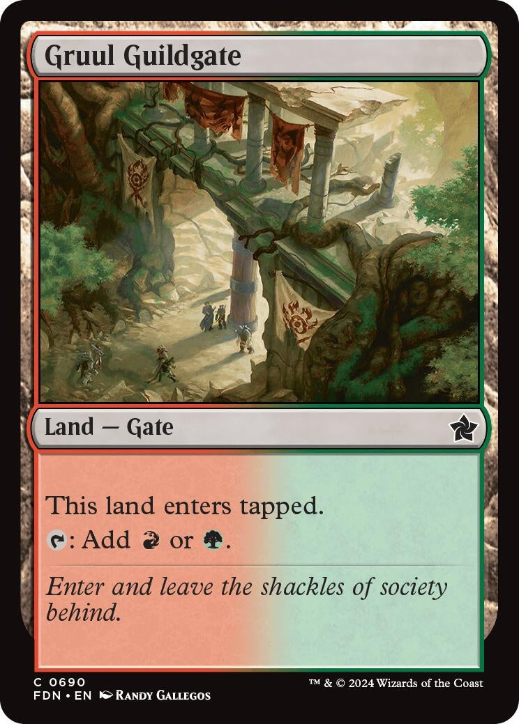 Image for Gruul Guildgate (690) - Magic: The Gathering