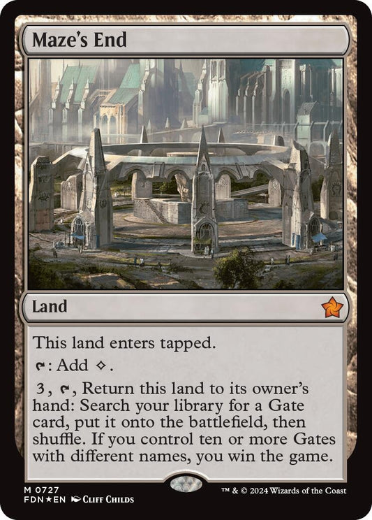 Image for Maze's End (727) - Magic: The Gathering