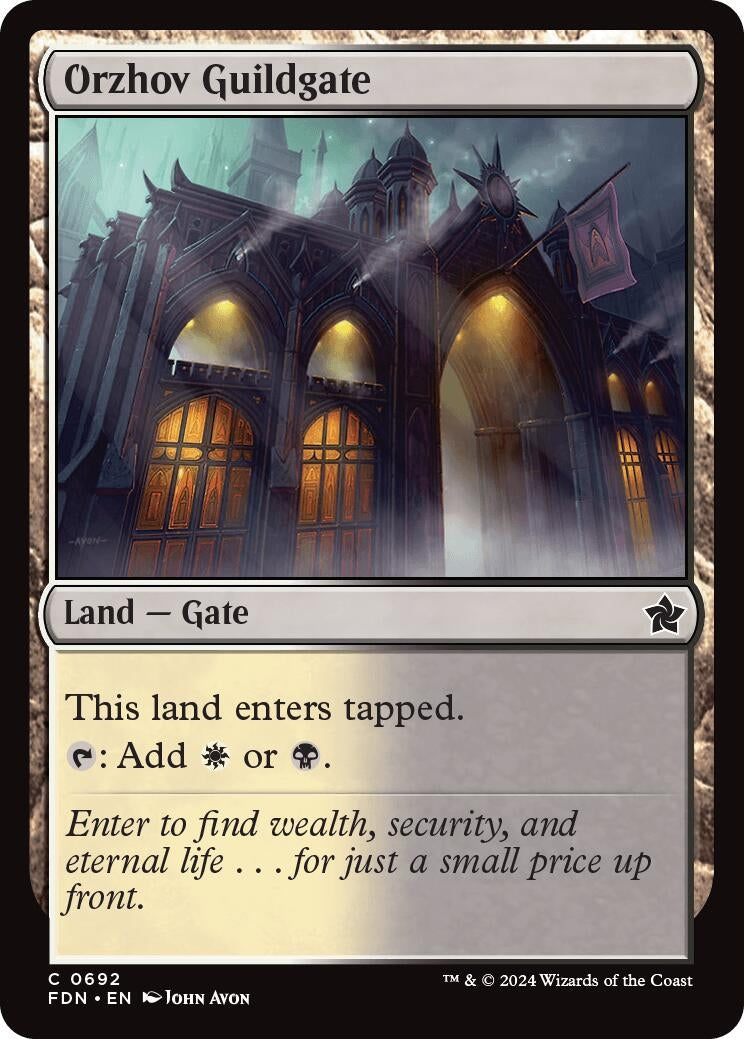 Image for Orzhov Guildgate (692) - Magic: The Gathering