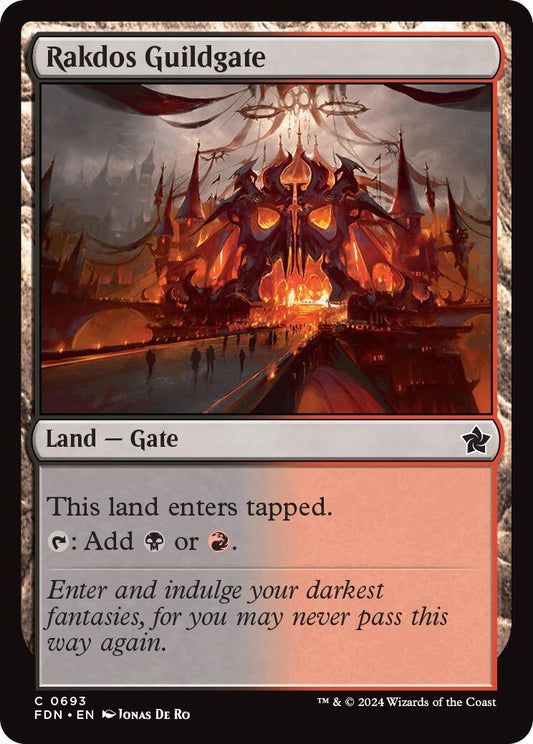 Image for Rakdos Guildgate (693) - Magic: The Gathering