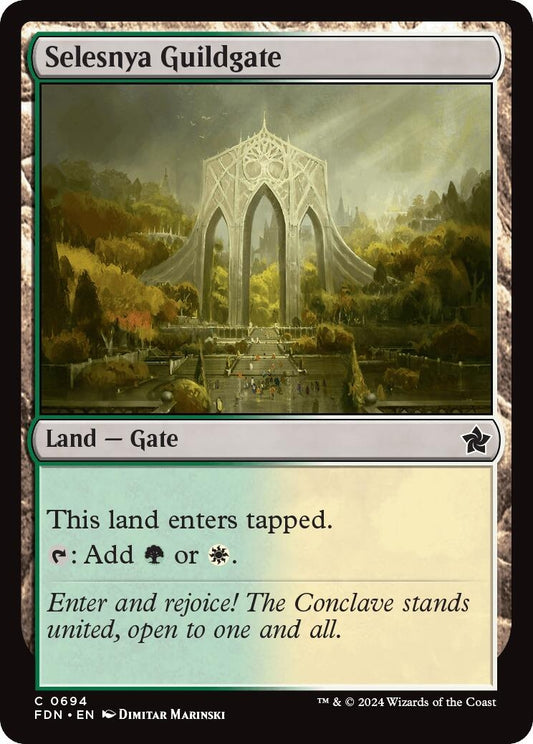 Image for Selesnya Guildgate (694) - Magic: The Gathering