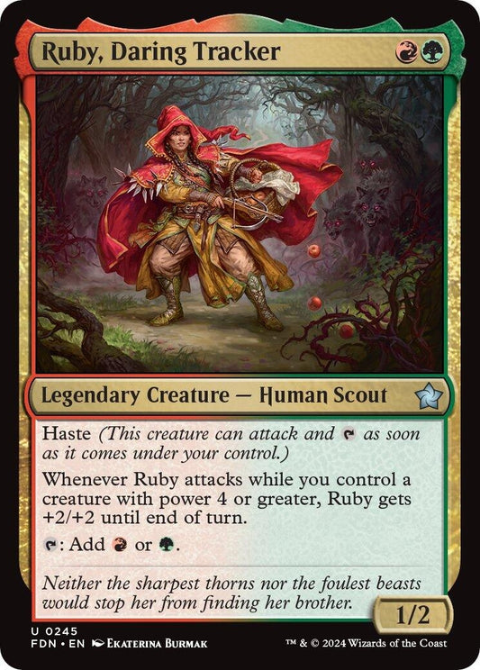 Image for Ruby, Daring Tracker (245) - Magic: The Gathering