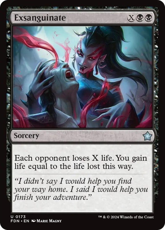Image for Exsanguinate (173) - Magic: The Gathering