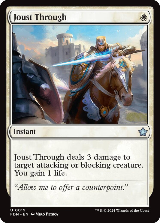 Image for Joust Through (19) - Magic: The Gathering