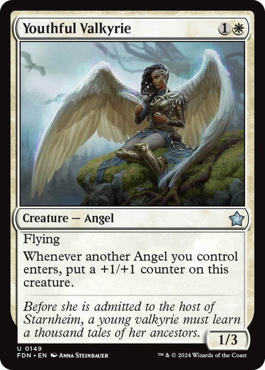 Image for Youthful Valkyrie (149) - Magic: The Gathering
