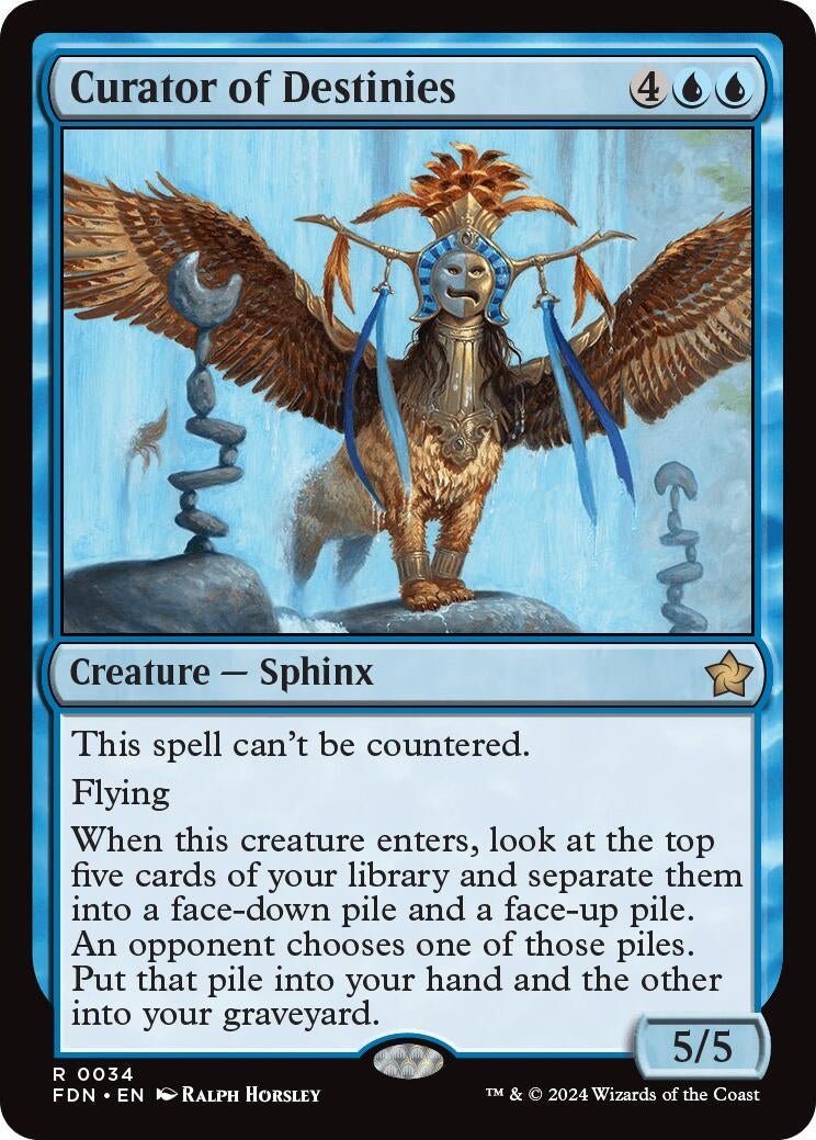 Image for Curator of Destinies (34) - Magic: The Gathering