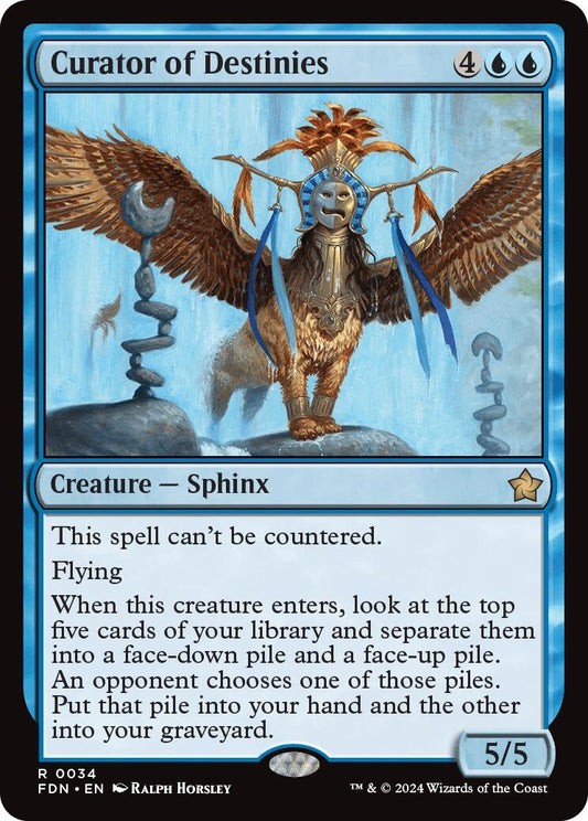 Image for Curator of Destinies (34) - Magic: The Gathering