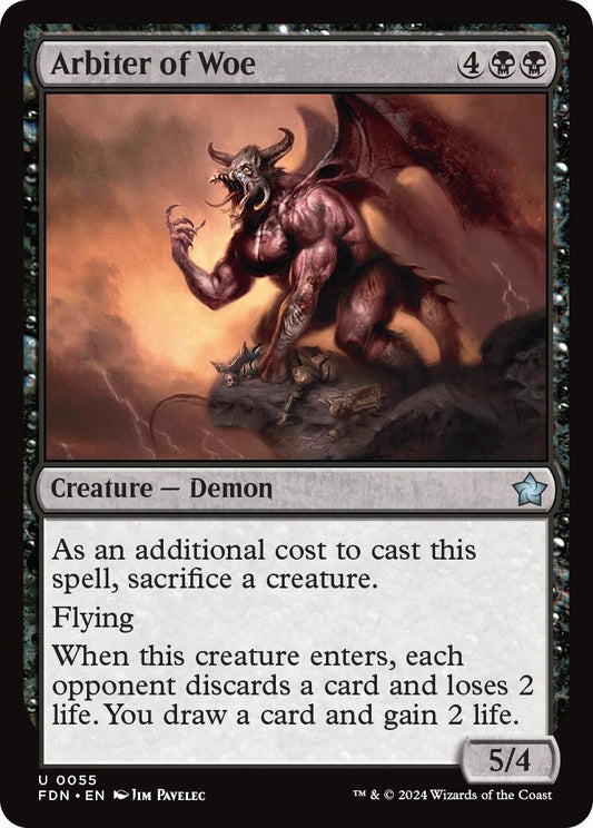 Image for Arbiter of Woe (55) - Magic: The Gathering