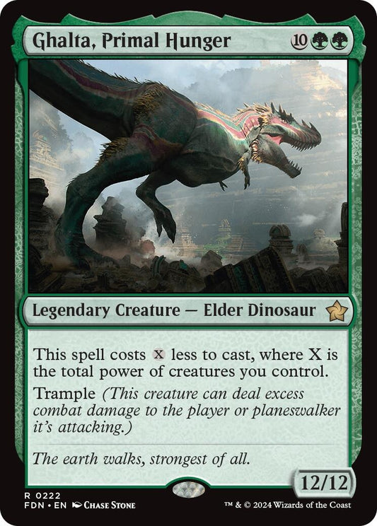 Image for Ghalta, Primal Hunger (222) - Magic: The Gathering