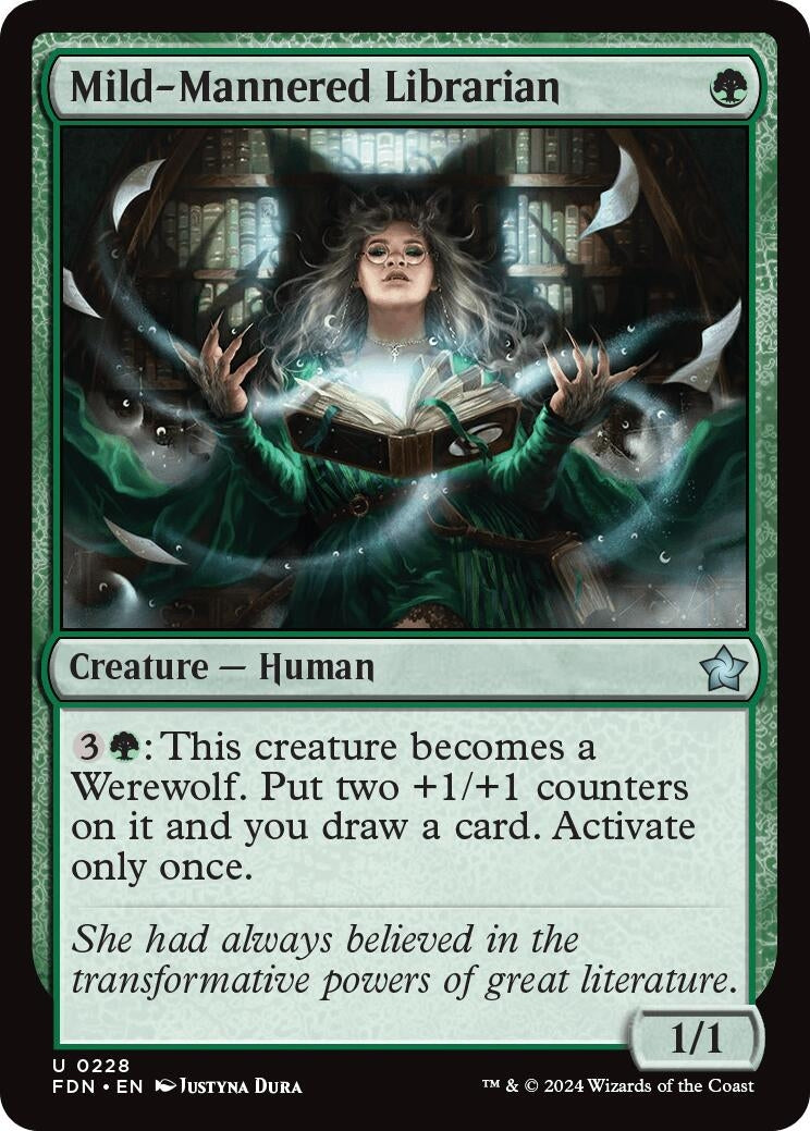 Image for Mild-Mannered Librarian (228) - Magic: The Gathering