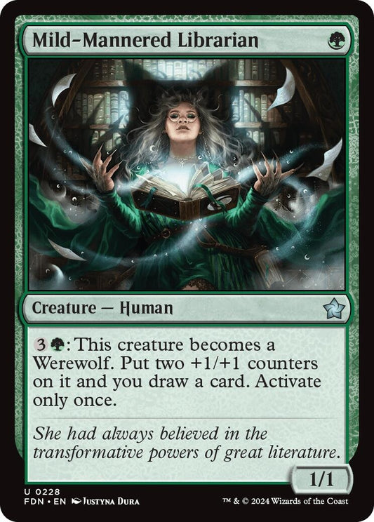 Image for Mild-Mannered Librarian (228) - Magic: The Gathering