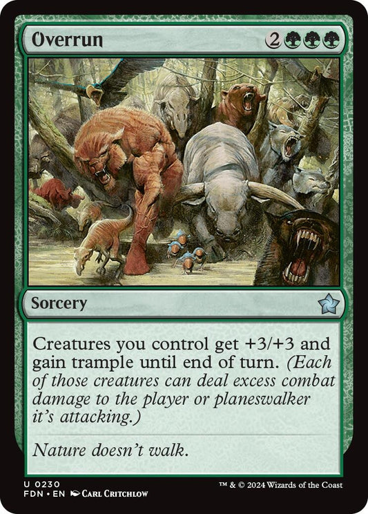 Image for Overrun (230) - Magic: The Gathering