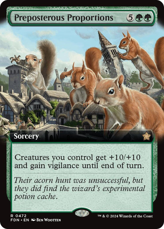 Image for Preposterous Proportions (Extended Art) (472) - Magic: The Gathering