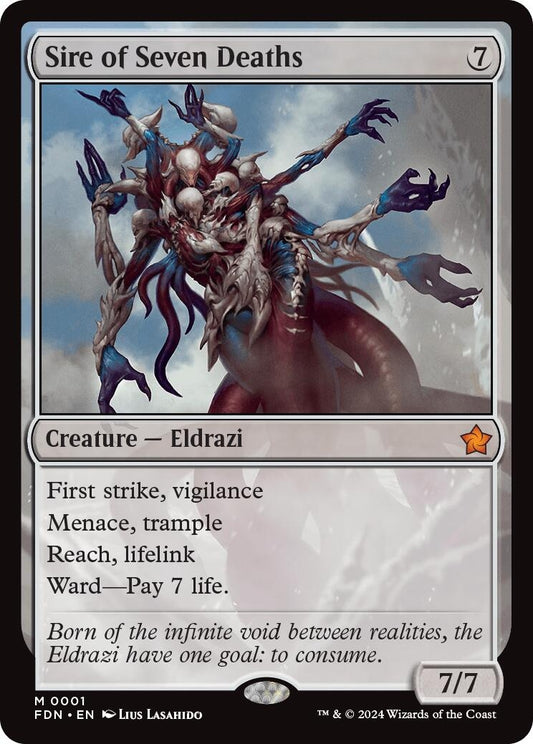 Image for Sire of Seven Deaths (1) - Magic: The Gathering