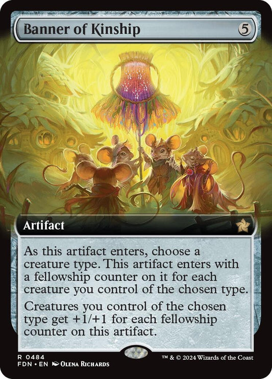 Image for Banner of Kinship (Extended Art) (484) - Magic: The Gathering