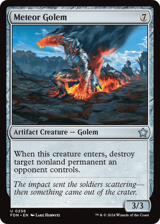 Image for Meteor Golem (256) - Magic: The Gathering