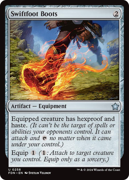 Image for Swiftfoot Boots (258) - Magic: The Gathering