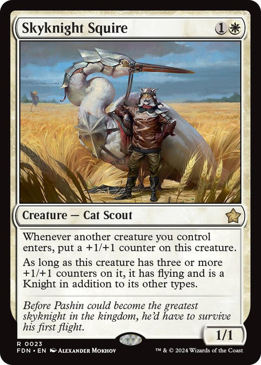 Image for Skyknight Squire (23) - Magic: The Gathering