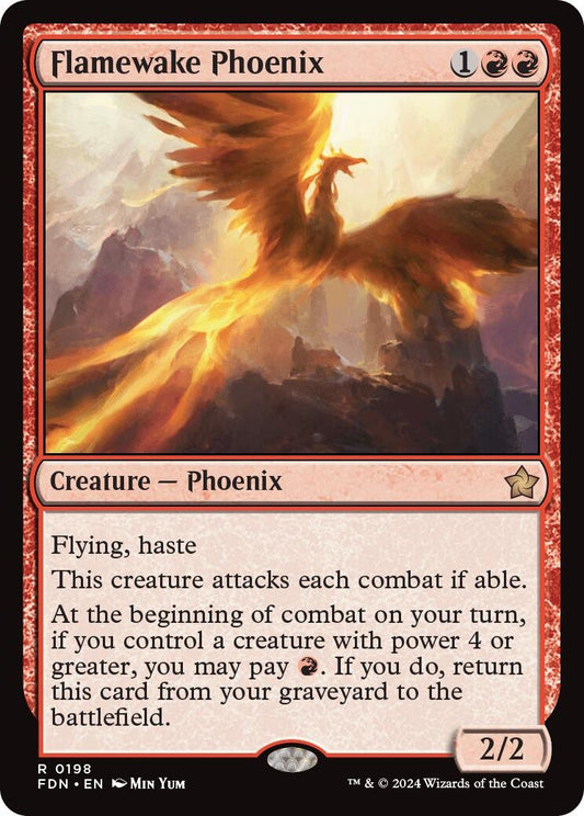 Image for Flamewake Phoenix (198) - Magic: The Gathering