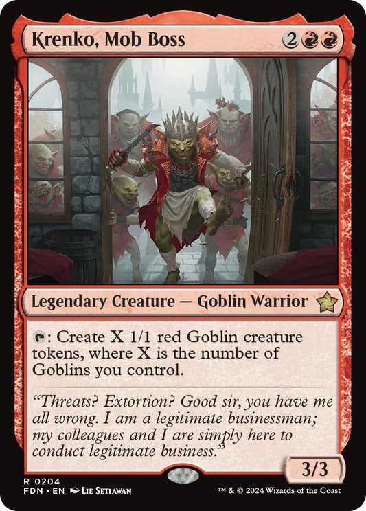Image for Krenko, Mob Boss (204) - Magic: The Gathering