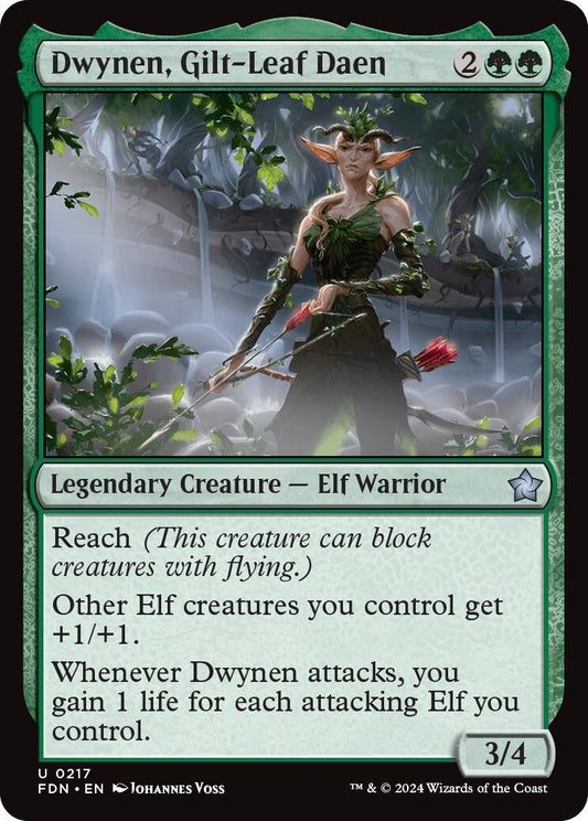Image for Dwynen, Gilt-Leaf Daen (217) - Magic: The Gathering
