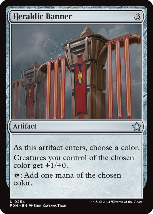 Image for Heraldic Banner (254) - Magic: The Gathering