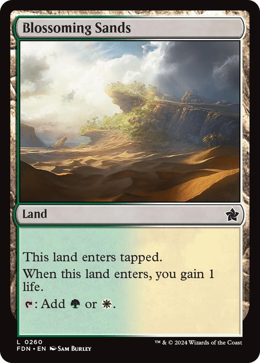 Image for Blossoming Sands (260) - Magic: The Gathering