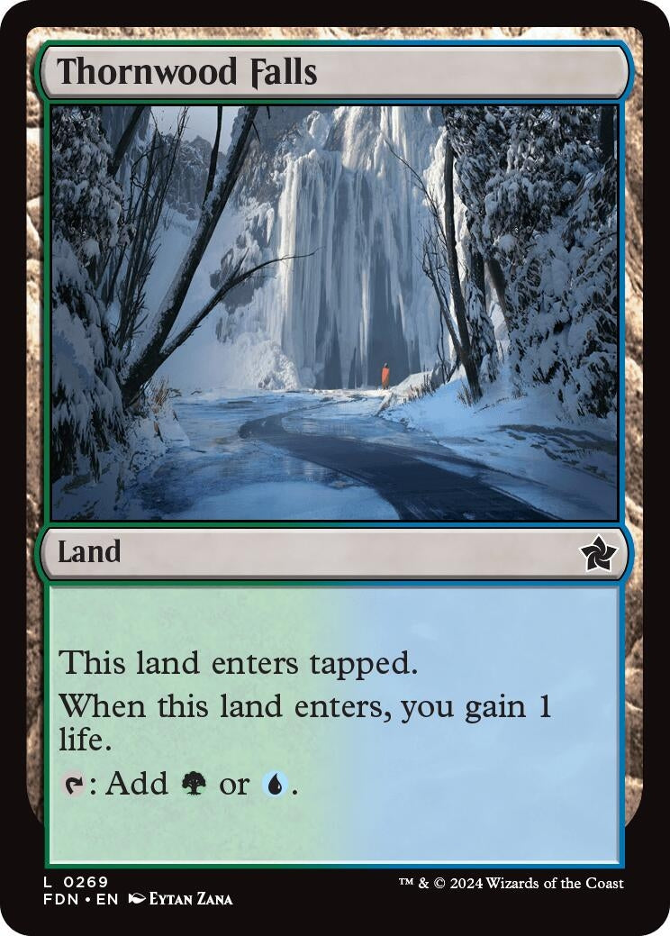 Image for Thornwood Falls (269) - Magic: The Gathering