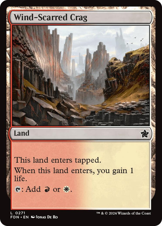 Image for Wind-Scarred Crag (271) - Magic: The Gathering